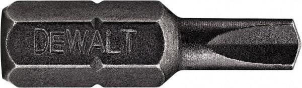 DeWALT - 3/16 Clutch Type G Screwdriver Bit - 1/4" Hex Drive, 1" OAL - Top Tool & Supply