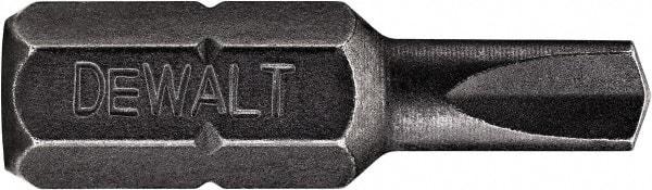 DeWALT - 1/8 Clutch Type G Screwdriver Bit - 1/4" Hex Drive, 1" OAL - Top Tool & Supply