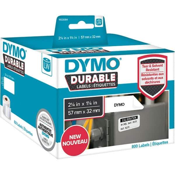 Dymo - Labels, Ribbons & Tapes Type: Multi-Purpose Label Color: White - Top Tool & Supply