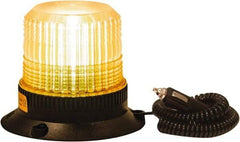 Buyers Products - 1.7 Joules, 10 Flash Rate, 1" Pipe & 3-Bolt Mount Emergency Strobe Light Assembly - Powered by 12 to 24 Volts, Amber - Top Tool & Supply