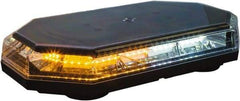 Buyers Products - Variable Flash Rate, Magnetic or Permanent Mount Emergency LED Lightbar Assembly - Powered by DC, Amber - Top Tool & Supply