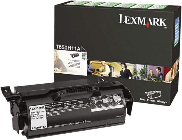 Lexmark - Black Toner Cartridge - Use with Lexmark T650dn, T650dtn, T650n, T652dn, T652dtn, T652n, T654dn, T654dtn, T654n, T656dne - Top Tool & Supply