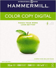 Hammermill - Photo White Colored Copy Paper - Use with Laser Printers, Offset Presses, Color Copiers - Top Tool & Supply