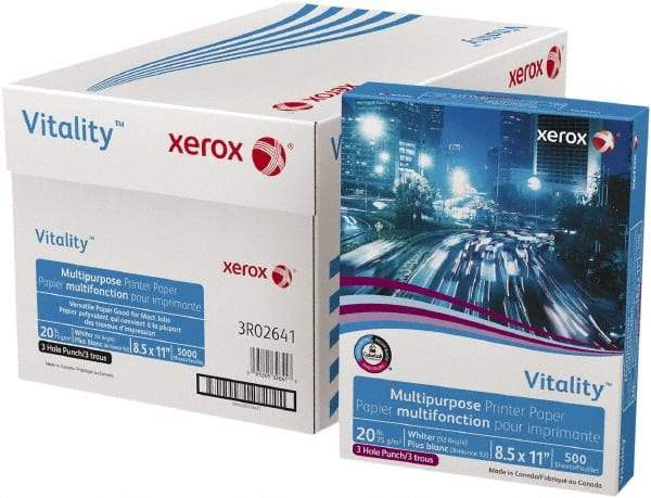 Xerox - White Copy Paper - Use with Laser Printers, Copiers, Fax Machines - Top Tool & Supply