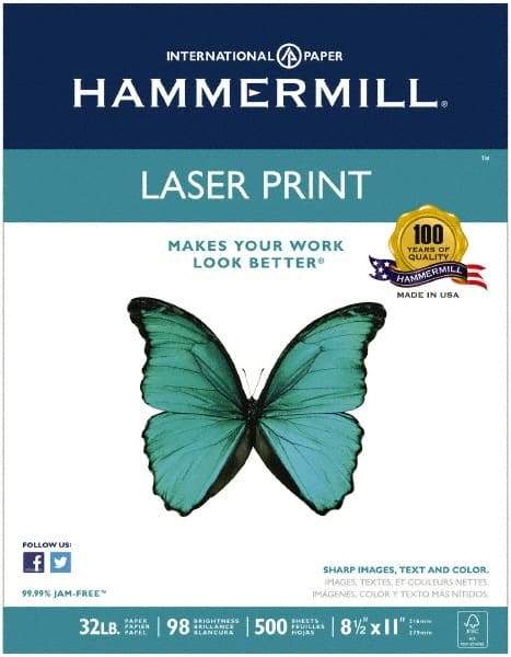 Hammermill - White Copy Paper - Use with Laser Printers, Copiers - Top Tool & Supply