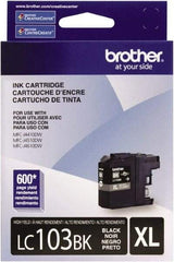 Brother - Black Ink Cartridge - Use with Brother DCP-J152W, MFC-J245, J285DW, J4310DW, J4410DW, J450DW, J4510DW, J4610DW, J470DW, J4710DW, J475DW, J650DW, J6520DW, J6720DW, J6920DW, J870DW, J875DW - Top Tool & Supply