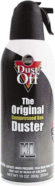 Dust-Off - Black & White Duster - Use with Computer - Top Tool & Supply