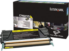 Lexmark - Yellow Toner Cartridge - Use with Lexmark C746, C748 - Top Tool & Supply