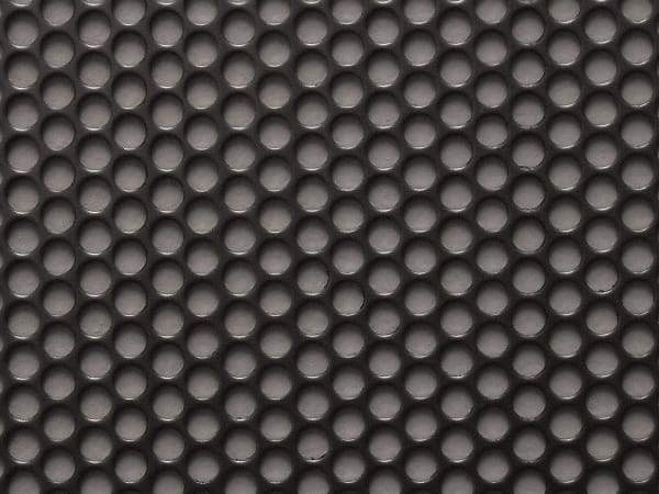 Value Collection - 36 x 40 x 0.06" Perforated Carbon Steel Sheet - 1/4" Staggered Round Holes, 5/16" Hole Spacing - Top Tool & Supply