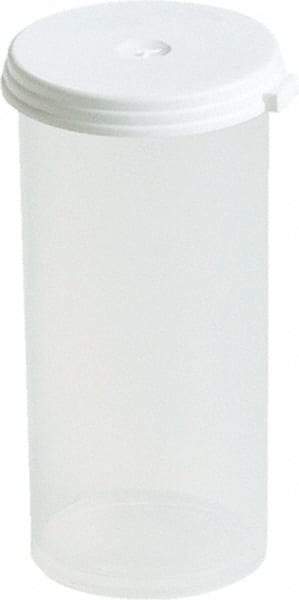 Caplugs - Beakers & Pipettes - 1-1/4 WHITE 550/PK LDPE STERILIZATION VIAL - Top Tool & Supply