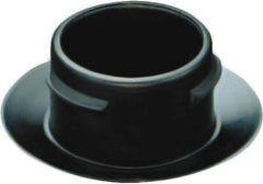 Caplugs - Push-In Finishing Plugfor 9/16 SAE Thread - 0.81 OD, 0.29" Deep, Low-Density Polyethylene, Black - Top Tool & Supply