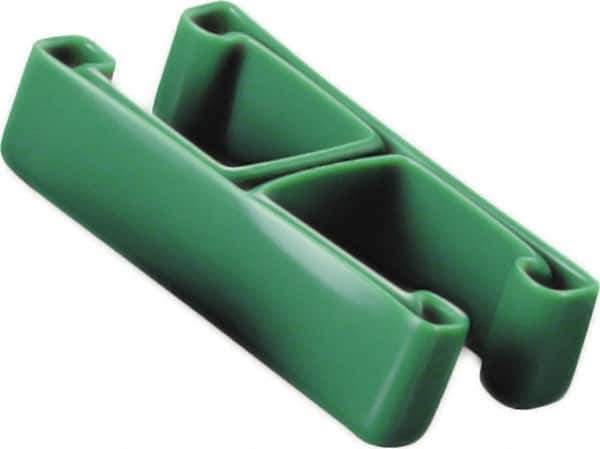 Caplugs - 1-3/4" x 3/4", Flexible Push-On I-Frame End Cap - 1-5/8" Long, Vinyl, Brown - Top Tool & Supply