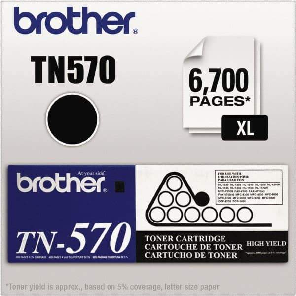 Brother - Black Toner Cartridge - Use with Brother DCP-8040, 8045D, HL-5140, 5150D, 5150DLT, 5170DN, 5170DNLT, MFC-8120, 8220, 8440, 8640D, 8840D, 8840DN - Top Tool & Supply