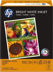 Hewlett-Packard - 8-1/2" x 11" White Colored Copy Paper - Use with Inkjet Printers - Top Tool & Supply