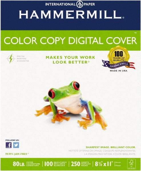 Hammermill - 8-1/2" x 11" Photo White Colored Copy Paper - Use with High-Speed Copiers,High-Speed Printers,Laser Printers - Top Tool & Supply