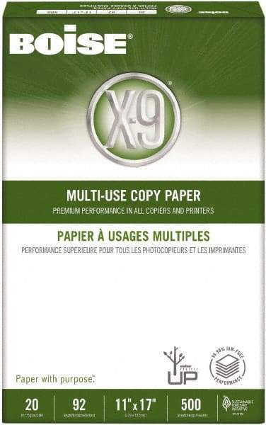 Boise - 11" x 17" White Copy Paper - Use with High-Speed Copiers, High-Speed Printers, Fax Machines, Multifunction Machines - Top Tool & Supply