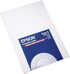 Epson - 13" x 19" White Photo Paper - Use with Inkjet Printers - Top Tool & Supply