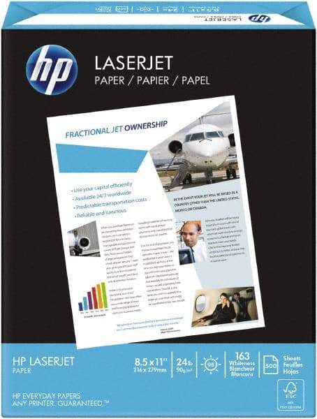 Hewlett-Packard - 8-1/2" x 11" Ultra White Copy Paper - Use with Laser Copiers, Laser Printers - Top Tool & Supply