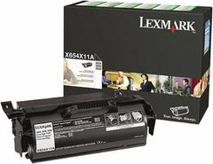 Lexmark - Black Toner Cartridge - Use with Lexmark X651de, X652de, X654de, X656de, X656dte, X658de, X658dfe, X658dme, X658dte, X658dtfe, X658dtme - Top Tool & Supply