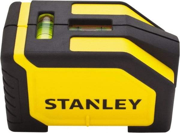 Stanley - 1 Beam 15' Max Range Alignment Laser - Red Beam, 1/8" at 10' Accuracy, 9" Long x 7-1/2" Wide x 2" High, Battery Included - Top Tool & Supply