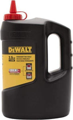 DeWALT - 5 Lb Container Chalk Refill - Red - Top Tool & Supply