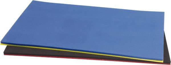 Proto - Tool Box Foam Foam Kit - 26-1/4" Wide x 39" Deep x 3/4" High, Black/Red, For All Tool Storage - Top Tool & Supply