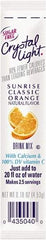 Crystal Light - On the Go, Sunrise Orange, .16 oz Packets, 30/Box - Top Tool & Supply