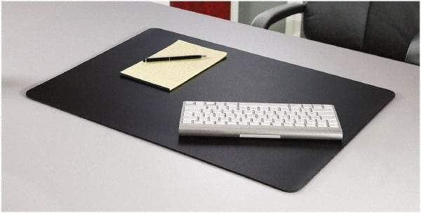 Artistic - 36" x 24" Black Desk Pad - Use with Desk - Top Tool & Supply