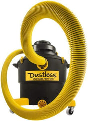 Dustless Technologies - 16 Gal, Plastic Tank, Vacuum - 5 hp, 11.5 Amps - Top Tool & Supply