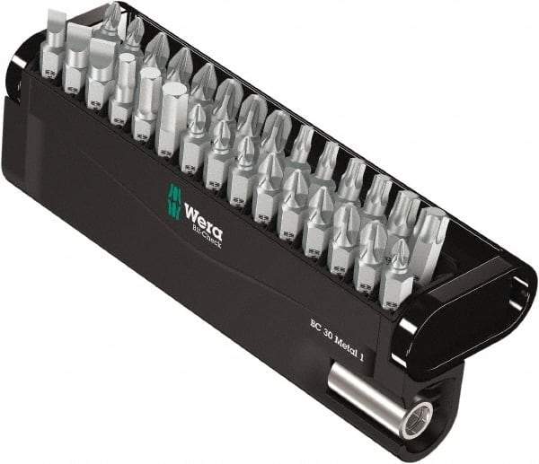 Wera - Posidriv Bit Set - 1/4" Drive - Top Tool & Supply