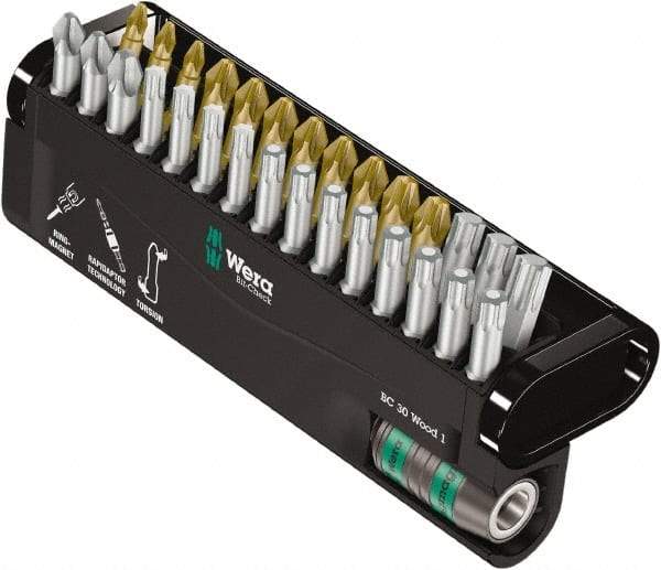 Wera - Posidriv Bit Set - 1/4" Drive - Top Tool & Supply