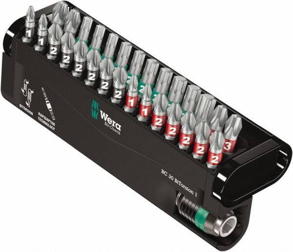 Wera - Posidriv Bit Set - 1/4" Drive - Top Tool & Supply