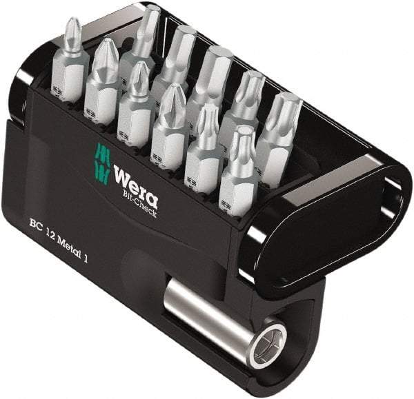 Wera - Posidriv Bit Set - 1/4" Drive - Top Tool & Supply