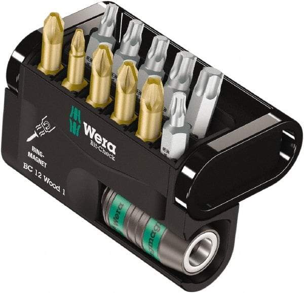 Wera - Posidriv Bit Set - 1/4" Drive - Top Tool & Supply