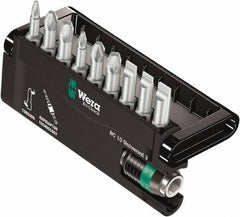 Wera - Posidriv Bit Set - 1/4" Drive - Top Tool & Supply