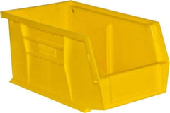 Durham - 11-3/8" Deep, Yellow Plastic Hang and Stack Bins - 5" High x 5-1/2" Wide x 11-3/8" Long - Top Tool & Supply