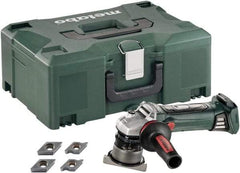 Metabo - 45° Bevel Angle, 5/32" Bevel Capacity, 7,000 RPM, Cordless Beveler - 5.5 Amps, 1/8" Min Workpiece Thickness - Top Tool & Supply