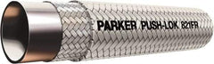 Parker - 3/4" ID x 1.03" OD CTL Push-on Air Hose - 250 Working psi, -40 to 212°F, White - Top Tool & Supply