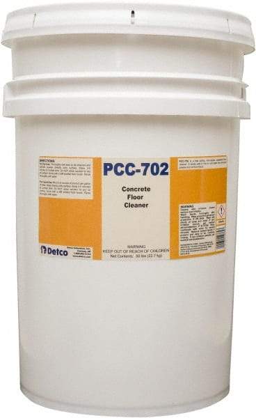 Detco - 50 Lt Pail Cleaner - Use on Concrete - Top Tool & Supply