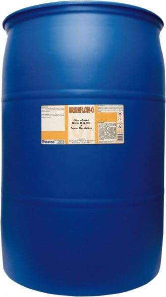 Detco - 55 Gal Liquid Drain Cleaner - Citrus Scent, Drum - Top Tool & Supply