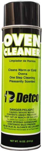 Detco - 18 oz Aerosol Oven Cleaner - Comes in Aerosol - Top Tool & Supply