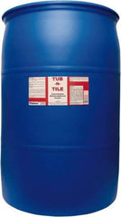 Detco - 55 Gal Drum Liquid Bathroom Cleaner - Unscented Scent, Nonacidic, Bath Fixtures - Top Tool & Supply