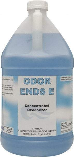 Detco - 1 Gal Bottle Deodorizer - Liquid, Unscented, Concentrated, Environmentally Safe - Top Tool & Supply