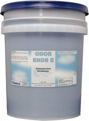 Detco - 5 Gal Pail Deodorizer - Liquid, Unscented, Concentrated, Environmentally Safe - Top Tool & Supply