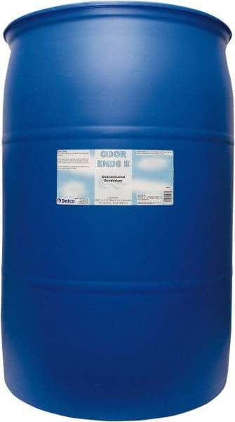 Detco - 55 Gal Drum Deodorizer - Liquid, Unscented, Concentrated, Environmentally Safe - Top Tool & Supply