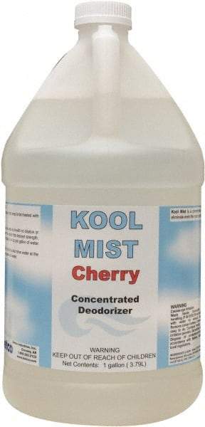 Detco - 1 Gal Bottle Deodorizer - Liquid, Cherry Scent, Concentrated, Environmentally Safe - Top Tool & Supply