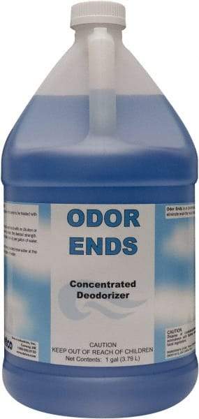 Detco - 1 Gal Bottle Deodorizer - Liquid, Unscented, Concentrated, Environmentally Safe - Top Tool & Supply