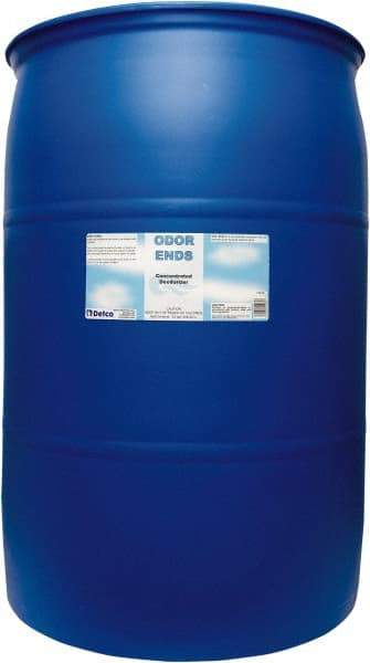 Detco - 55 Gal Drum Deodorizer - Liquid, Unscented, Concentrated, Environmentally Safe - Top Tool & Supply