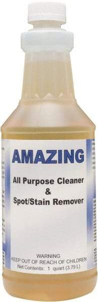 Detco - 32 oz Bottle Spot/Stain Cleaner - Liquid, Butyl-Based, Unscented - Top Tool & Supply