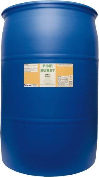 Detco - 55 Gal Drum All-Purpose Cleaner - Liquid, Water-Based, Pine - Top Tool & Supply